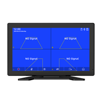 Caméra embarquée DVR 10,1 pouces avec surveillance de stationnement en temps réel et avertissement d'angle mort BSD, écran IPS, 4 caméras pour flottes logistiques