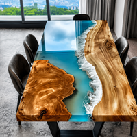 Kit de durcisseur de résine à coulée profonde 3:1 pour projets de table en bois et époxy – Approvisionnement direct usine