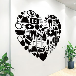 ความรู้ทางการแพทย์การกระจายสติ๊กเกอร์ติดผนังเคมีโรงพยาบาลคลินิกผนังพื้นหลังการตกแต่งสร้างสรรค์วอลล์เปเปอร์ - Product Image 2