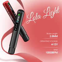 Machine SPMU 10 niveaux Mode point EZ Lola lumière sans fil maquillage Permanent lèvre sourcil cheveux tatouage Machine avec 1 batterie supplémentaire