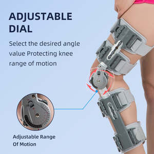 Charnière orthopédique de haute qualité extension fonctionnelle réglable post-chirurgie orthèse hanche/genou/cheville/pied pour la rééducation - Product Image 2