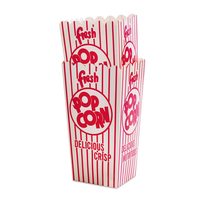 Vente en gros de boîte d'emballage jetable personnalisée en papier kraft à emporter pour poulet frit chips de pommes de terre frites collation alimentaire stratification mate