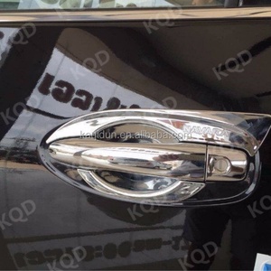 Cubierta Cromada para Manija de Puerta de Coche, Protector de Manija Delantera, Embellecedor de Carrocería - Product Image 3