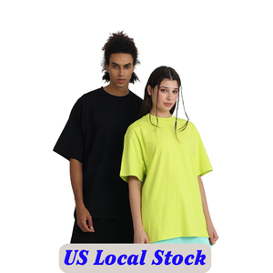 Camiseta de Hombre Lisa de 240 g/m², 100% Algodón, con Logotipo Personalizado, Hombros Caídos, de Lujo, Unisex, Disponible en EE. UU. - Product Image 1