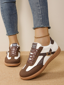 Scarpe Casual da <span class=keywords><strong>Donna</strong></span> alla <span class=keywords><strong>Moda</strong></span> in Stile Coreano, Versatili, a Taglio Basso, con Lacci, Comode e Traspiranti - Product Image 3