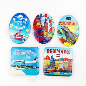 Imán de Refrigerador de Estaño con Logotipo Personalizado del Fabricante, Recuerdo de la Isla de Saint <span class=keywords><strong>Martin</strong></span>, Recuerdo Turístico de Playa - Product Image 5