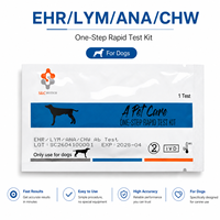 Heetverkopende bloedserum plasma Canine EHR ANA LSH CHW dierenkliniek medische verbruiksartikelen snelle testkit fabrieksprijs