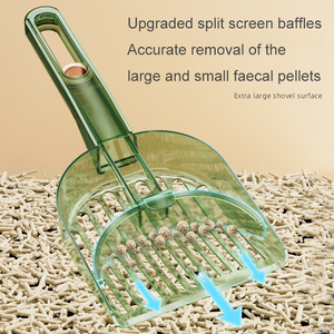 Grand <span class=keywords><strong>Tamis</strong></span> Fendu Tofu Bentonite Argile Litière pour <span class=keywords><strong>Chat</strong></span> 10kg Sable avec Trous Minuscules Pet Hamster Cat Merde Scooper Nettoyage - Product Image 3