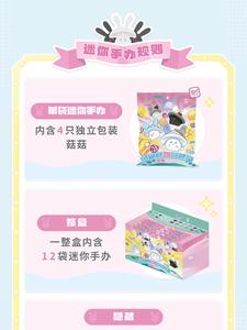 Venta al por Mayor de Figuras Coleccionables de la <span class=keywords><strong>Serie</strong></span> Kakawow HeyDolls Honkai: Star Rail Mushroomoo & Mooshroomoo en Caja Misteriosa - Product Image 2