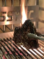 Matériel de restauration pour hôtels et restaurants en acier inoxydable 304, barbecue argentin de style lift, barbecue au charbon de bois