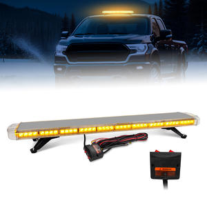 Feux de signalisation stroboscopiques pour voiture et camion, 47 pouces, 88 LED, longue rangée, état neuf, rouge, bleu, blanc, vert, ambre - Product Image 3