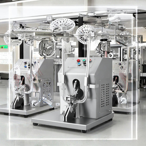 Máquina Eléctrica Automática Hanchuang para Clipar Bolsas de Malla en Forma de U Doble para Salchichas, 220V, Componentes Esenciales del Motor Incluidos, 60 Unidades/Min - Product Image 3