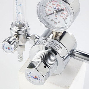 HG13F ตัวปรับแรงดันก๊าซไนโตรเจนแบบทองเหลืองเต็มตัว พร้อมเกจวัด - Product Image 4