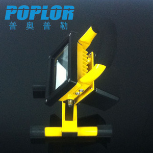 Poplor Led <b>Flood</b> <b>Light</b> 10W Cob Chip Touch Control Portable Outdoor Waterproof Lighting - Product Image 2