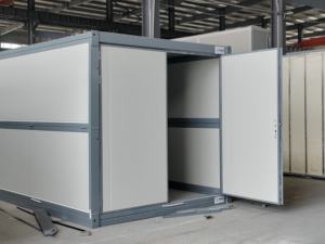 โครงสร้างโครงเหล็กลอยน้ำแบบขยายได้ดีไซน์ล้ำสมัยห้องโดยสารลอยน้ำกันน้ำสำหรับบ้านบนเกาะบ้านริมน้ำ - Product Image 3