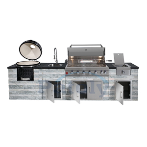 <span class=keywords><strong>Barbacoa</strong></span> de carbón personalizada al por mayor cocina exterior <span class=keywords><strong>barbacoa</strong></span> de gas armario de cocina y parrilla de <span class=keywords><strong>barbacoa</strong></span> con piedra cultural y mármol - Product Image 2