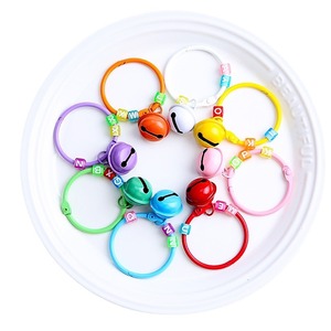 ZGBROTHERS Llavero Redondo Metálico de Alta Calidad para Manualidades, de Zinc y Hierro de Colores, Suministros para Festivales Navideños, Modelo KCB054 - Product Image 6