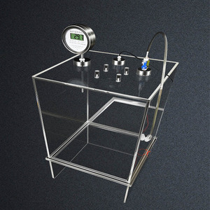 Acrylic Negative Pressure Anaerobic Machine Transparent Static Box Customized Laboratory Transparent Acrylic Isolation Box - Product Image 1
