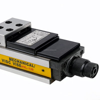 Étau de fraisage CNC robuste, haute précision, hydraulique, pneumatique, mécanique, OEM 4 pouces