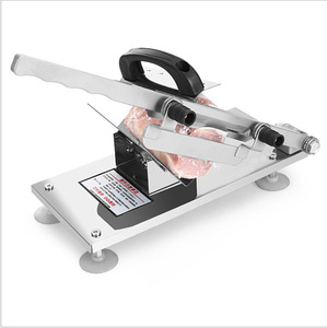 เครื่องหั่นสแตนเลสสำหรับการค้าเครื่องไสเนื้อแกะเนื้อเบคอนแฮมบาร์บีคิวเครื่องทำชาบู - Product Image 2