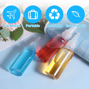 Flacon compte-gouttes rond en plastique à embout pointu de 5 ml, 10 ml, 20 ml, 30 ml, 50 ml, 60 ml, distributeur de voyage - Product Image 4