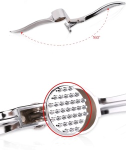 Outil de cuisine multifonctionnel : Presse-ail et éplucheur de gingembre manuel en métal pour usage quotidien - Product Image 5