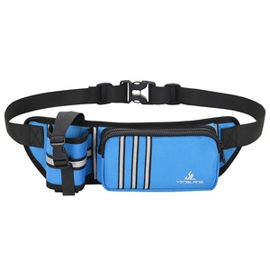 Sac de taille réfléchissant personnalisé pour le sport, la course nocturne, les marathons, les poches pour téléphone portable et bouteille, sacs de jogging, ceinture de course - Product Image 1