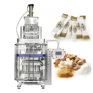 Samfull 4 lanes 6 lanes 5g sugar stick sachet multilane automatic packing machine