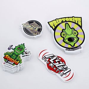 Autocollants en vinyle découpés sur mesure, toutes formes, impression mate ou brillante, plusieurs designs, mignons, imperméables, pour dessins animés - Product Image 1