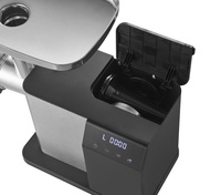 Hachoir à viande électrique à affichage numérique, boîtier en plastique, moteur entièrement en cuivre, pour cuisine domestique, fonction inversée, 800W, sûr