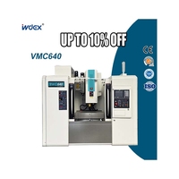 Nuevo Centro de Mecanizado Vertical CNC VMC640 de Alta Precisión, Husillo BT40, Sistema de Control GSK, Uso Pesado, Certificado CE
