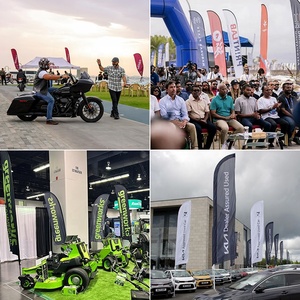 Cờ Lông Vũ Khuyến Mãi Tùy Chỉnh Ngoài Trời Bán Chạy Cột Cờ Bãi Biển - Product Image 5