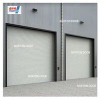 Porte roulante coupe-vent en usine Porte à volet roulant personnalisée pour l'industrie