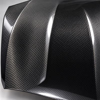 Capot moteur en fibre de carbone style M5 compatible avec BMW Série 5 G30 G38 berline 4 portes 2017-2023 avec aération et finition transparente