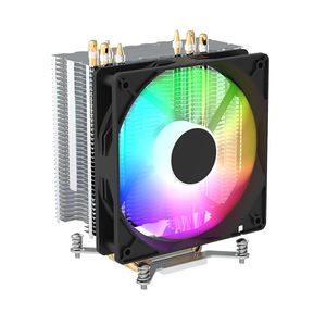 Refroidisseur CPU Cold Storm T400 à vitesse fixe, lumière colorée, 4 caloducs, grande tour de refroidissement, dissipateur thermique RGB pour PC, <span class=keywords><strong>Intel</strong></span> LGA <span class=keywords><strong>1700</strong></span> <span class=keywords><strong>1200</strong></span> 1150 1151 - Product Image 5