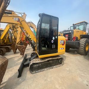 Miniexcavadora CAT 305.5E de Bajo Consumo de Combustible, 5.5 Toneladas, Giro Cero, Excavadora de Segunda Mano en Venta - Product Image 2
