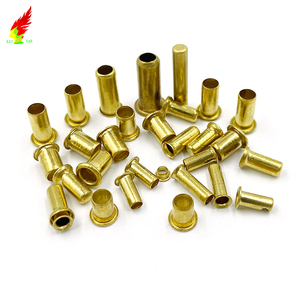 Tùy chỉnh đinh tán rỗng thép không gỉ hợp kim Titan đồng thau đầu tròn đinh tán bán rỗng - Product Image 4