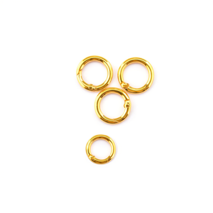 Portachiavi ILLAN Split da 25mm Placcato Oro per Accessori Portachiavi - Product Image 3