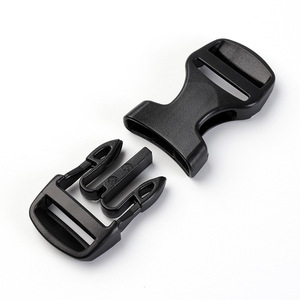 Buckle <b>Webbing</b> Connector 20mm Inner Diameter Adjustable Black Zinc Alloy For Bag Straps Backpack Waist Crossbody Shoulder Chest - Product Image 3