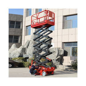 Plataforma Elevadora Móvil Hidráulica <span class=keywords><strong>de</strong></span> Tijera Eléctrica Autopropulsada Directa <span class=keywords><strong>de</strong></span> Fábrica con Servicio Personalizado - Product Image 1