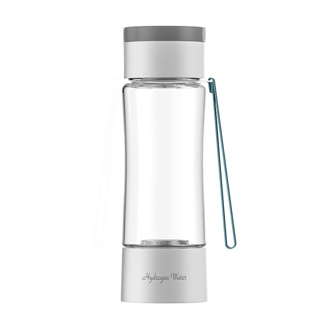 380ml Portable Hydrogen Water Bottle with USB Rechargeable Inhaler H2 Rich Hydrogen Water Ionizer Electrolysis