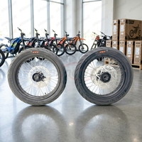 Juego de Ruedas Surron Ultra Bee Supermoto de 17 Pulgadas con Neumáticos CST, Kit de Frenos de Disco Delanteros y Traseros