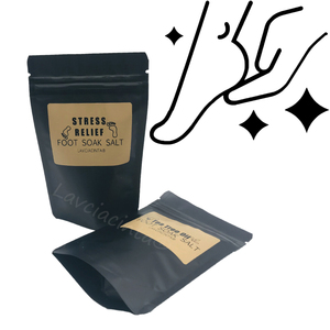 Sels de Bain de <span class=keywords><strong>Pieds</strong></span> en Sachet à l'Huile Essentielle de Lavande, Eucalyptus et Menthe Poivrée avec Cristaux de <span class=keywords><strong>Sel</strong></span> d'<span class=keywords><strong>Epsom</strong></span> <span class=keywords><strong>pour</strong></span> Traitement Exfoliant des <span class=keywords><strong>Pieds</strong></span> en Spa - Product Image 2