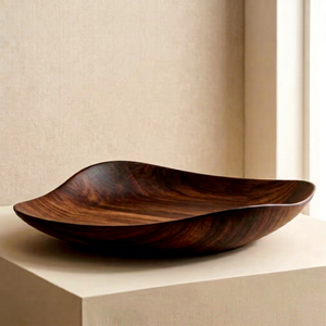 Bol en bois de haute qualité, saladier en bois massif - Product Image 1