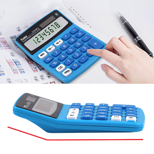 Foska kích thước nhỏ <span class=keywords><strong>8</strong></span> máy tính để bàn kỹ thuật số máy tính cho học sinh trung học màu xanh hồng màu xanh lá cây máy tính năng lượng mặt trời và pin máy tính - Product Image 5