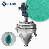 Sécheur à vide vertical à vis conique simple haute efficacité pour laboratoire, machine de séchage à ruban conique