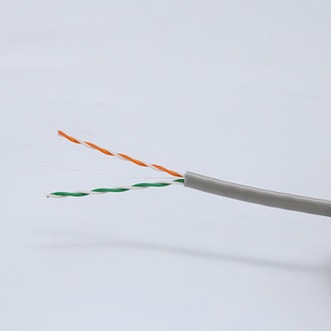 Câble téléphonique en cuivre 4 conducteurs 0,5 mm, 300 m par bobine, pour usage intérieur, Cat 3, conducteur solide - Product Image 2