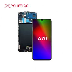 Écran tactile LCD Yiifix pour Samsung Galaxy A70 avec cadre, nouveau modèle AMOLED, écrans de <span class=keywords><strong>téléphone</strong></span> portable, garantie 1 an - Product Image 4