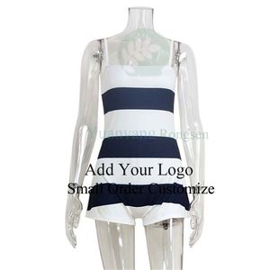 Costume da bagno intero da donna taglie forti, con stampa all-over, per seni abbondanti - Product Image 5