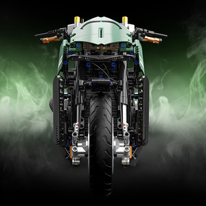 Leru 10749 khối xây dựng Aston xe máy gạch đồ chơi cho trẻ em 1:5 mô hình cổ điển 2176Pcs + Xây Dựng Bộ Quà Tặng - Product Image 4